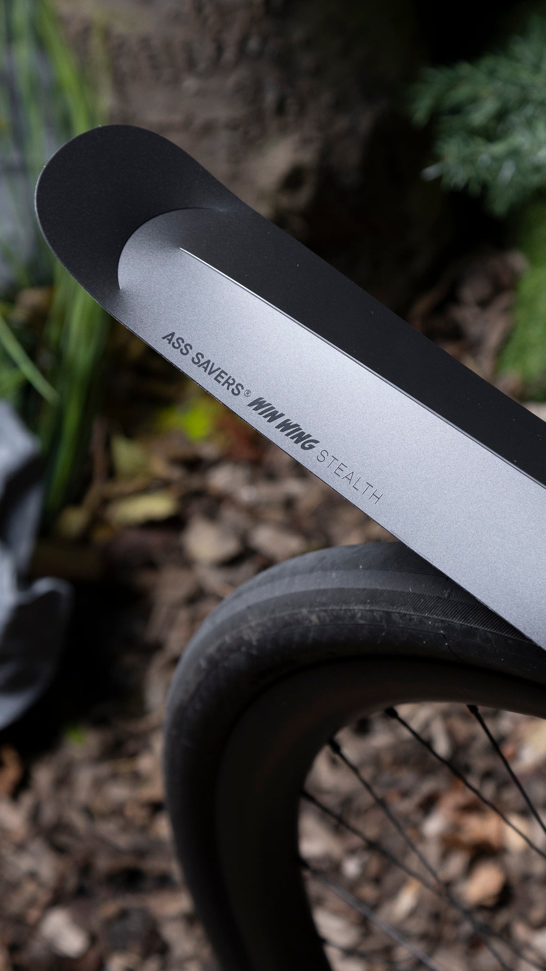 Ass Savers Win Wing 2 Gravel Stealth Edition