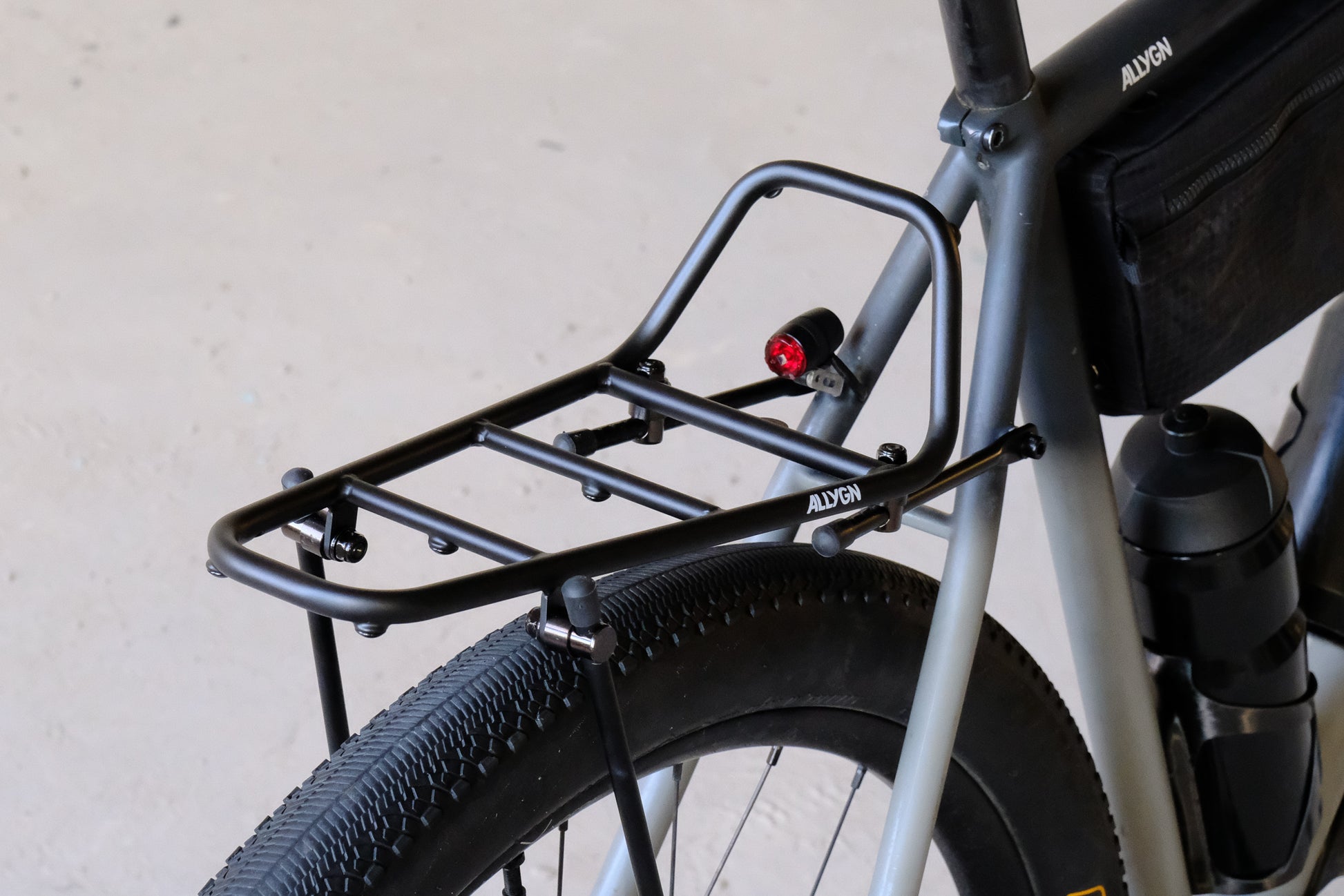 gravel bike gepäckträger hinten ALLYGN Diamond Back Rack & Pack